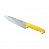 Шеф-нож P.L. Proff Cuisine PRO-Line 25 см, желтая пластиковая ручка фото