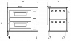 Шкаф пекарский Grill Master ШЖГ/2 (13080) в Москве , фото 2