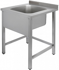 Ванна моечная Luxstahl ВМ1 6/6/8.5 (0.8) в Москве , фото 1