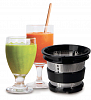 Соковыжималка Kuvings Whole Slow Juicer Chef CS600 с двумя насадками и набором стрейнеров (сок, смузи, сорбет) фото