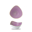 Салатник треугольный  Stonecast Lavender SLASTRB61