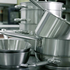 Кастрюля Paderno сталь нерж. 98л D=50,H=50см металлич. (11001-50) в Москве , фото 5