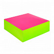 Коробка для кондитерских изделий  25*25 см, фуксия-зеленый, картон