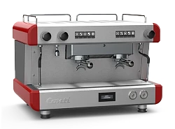 Рожковая кофемашина Conti (Монако) CC-100 2 GR Standard красная фото