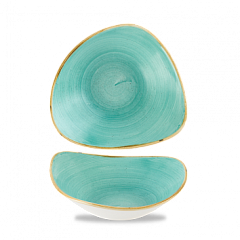 Салатник треугольный Churchill Stonecast Mint SMISTRB91 в Москве , фото