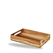 Поднос деревянный  Ящик 30х20см h4,8см Buffetscape Wood ZCAWMWCR1