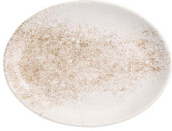 Блюдо овальное Porland 26 см Pioli Smoky Matte Brown (112126) в Москве , фото 1