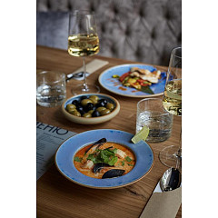 Тарелка глубокая P.L. Proff Cuisine 300 мл d 20 см h4,7 см для супа, пасты Blue Panasia (81221968) в Москве , фото 3