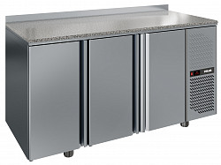 Холодильный стол Polair ТМ3GN-G гранит фото