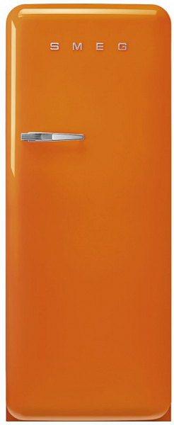 Отдельностоящий однодверный холодильник Smeg FAB28ROR5 фото