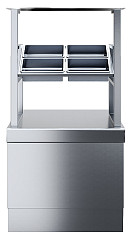 Прилавок для приборов и подносов с заниженной столешницей Rada ПППЧ-БН-СЗ-6 в Москве , фото 1