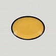 Блюдо овальное  LEA Yellow 36 см (желтый цвет)