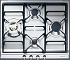 Варочная панель газовая Smeg SER60SGH3 фото