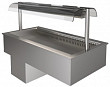 Встраиваемая охлаждаемая ванна с витриной Apach Chef Line LWRSI6HVD
