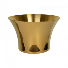 Ведро для шампанского Luxstahl d=35,5/22см h=22см нерж/золото [FQ-CB-016] фото