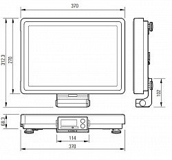 Весы порционные (фасовочные) Cas PDC-15S в Москве , фото 2