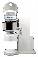 Тестомес для крутого теста Escher MT 120 P (выгрузка в воронку делителя), фото 3