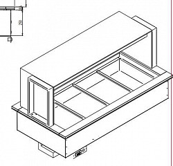  DOGE CURVO SERVITO BM 1400 встр.+автозалив+поручень фото