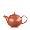 Чайник с крышкой Churchill Stonecast Spiced Orange SSOSSB151 0,426л фото
