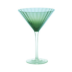 Рюмка коктейльная P.L. Proff Cuisine 450 мл Мартини зеленая Green Glass фото