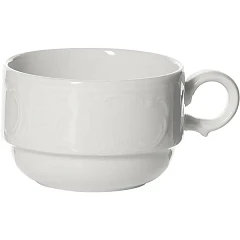 Чашка чайная Bauscher Моцарт фарфор 180мл D=82,H=53мм белый (57 5118) в Москве , фото 1