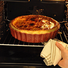 Форма для запекания Emile Henry Ovenware d28см 2,5л, цвет гранат 602834 в Москве , фото 2