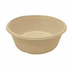 Миска для супа/салата Garcia de Pou Bionic 900 мл, 50 шт, без крышки, целлюлоза в Москве , фото