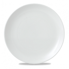 Тарелка мелкая без борта Churchill 26см, Vellum, цвет White полуматовый WHVMEV101 в Москве , фото