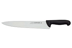 Нож поварской Comas 30 см, L 42,6 см, нерж. сталь / полипропилен, цвет ручки черный, Carbon (10077) в Москве , фото