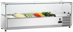Витрина холодильная настольная Bartscher GL4 5*1/4GN 110170 фото