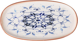 Блюдо овальное Porland 21 см Reflect PIOLI (11AP21 PL) в Москве , фото 1