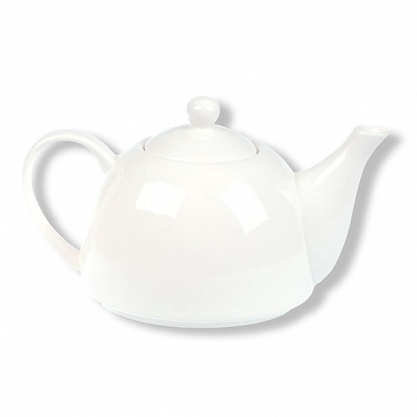 Чайник P.L. Proff Cuisine 1,2 л белый фарфор фото