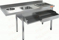 Барная станция коктейльная открытая Hicold НКС-15/5БПК фото