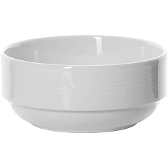 Салатник Bauscher Карат фарфор 0,65л D=17,H=5,L=22,B=22см белый (25 3117) в Москве , фото 1