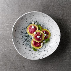 Тарелка мелкая Волна без борта Churchill 18,6см, цвет Mineral Blue, Studio Prints MNBLOG71 в Москве , фото 4