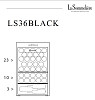 Винный шкаф монотемпературный La Sommeliere LS36BLACK фото