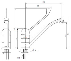 Смеситель Monolith R 0201020203 в Москве , фото 2