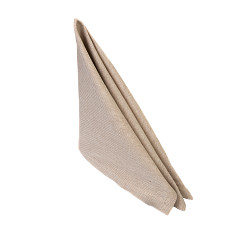 Салфетка Luxstahl 45х45см РОГОЖКА ЛИНО бежевый (цвет 04) фото