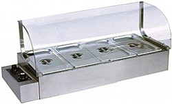 Мармит для вторых блюд Starfood 1620020 на 4 GN 1/2 фото