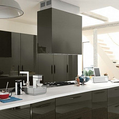 Островная вытяжка Falmec LAGUNA IS STEEL 90 BLACK (CLDI9075.E1P2#ZZZI491F+KACL.888#N) в Москве , фото 6