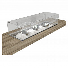 Рыбная витрина встраиваемая Gastrolux ВСВВ-104/СК/Л (без агрегата) в Москве , фото 2