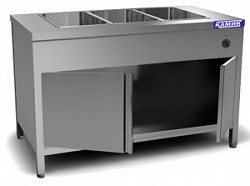 Мармит для вторых блюд Камик МУ-120702 (1200*700*850 3GN 1/1 двери распашные), фото