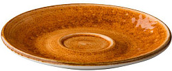 Блюдце для кофейной чашки Style Point Jersey Orange 13 см, цвет оранжевый (QU94556) в Москве , фото