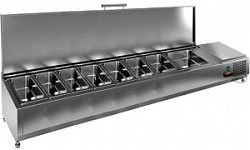 Холодильная витрина для ингредиентов Hicold VRTU 1835 фото