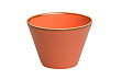 Чаша коническая  d 9,5 см h 7 см 200 мл фарфор цвет оранжевый Seasons (368209)