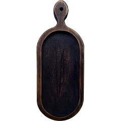 Доска для подачи PPwood дуб ,H=25,L=310,B=160мм черный дуб (04090808) в Москве , фото