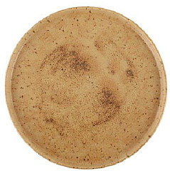 Тарелка с вертикальным бортом Porland d 21,5 см h 2,2 см, Stoneware Natura (18KP22) фото