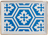 Блюдо прямоугольное Porland MOROCCO DS.2 18х13 см голубой (358819) фото