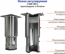 Стол открытый с охлаждаемой столешницей Hicold SO-15/6 в Москве , фото 3