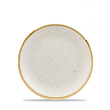 Тарелка мелкая круглая  Stonecast Barley White SWHSEVP61 16,5 см